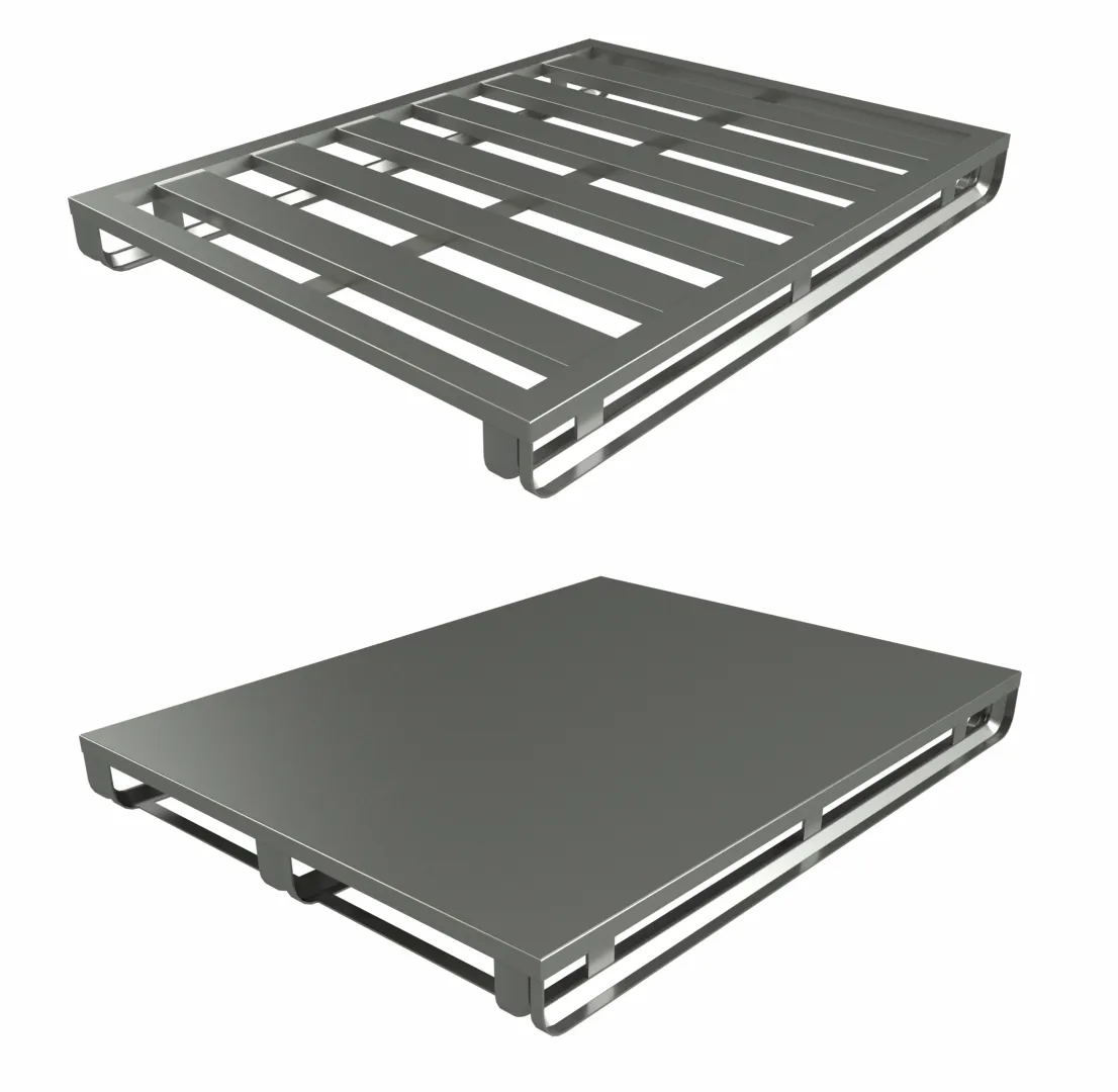 Página de produto: Pallet de Metal