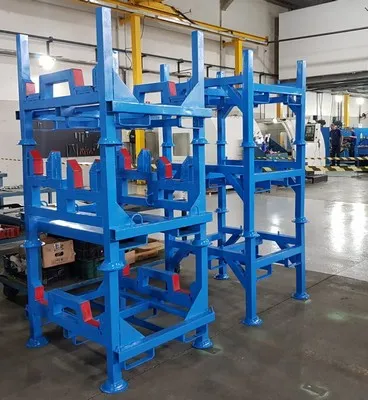 Página de produto: Rack Metálico Empilhável Desmontável